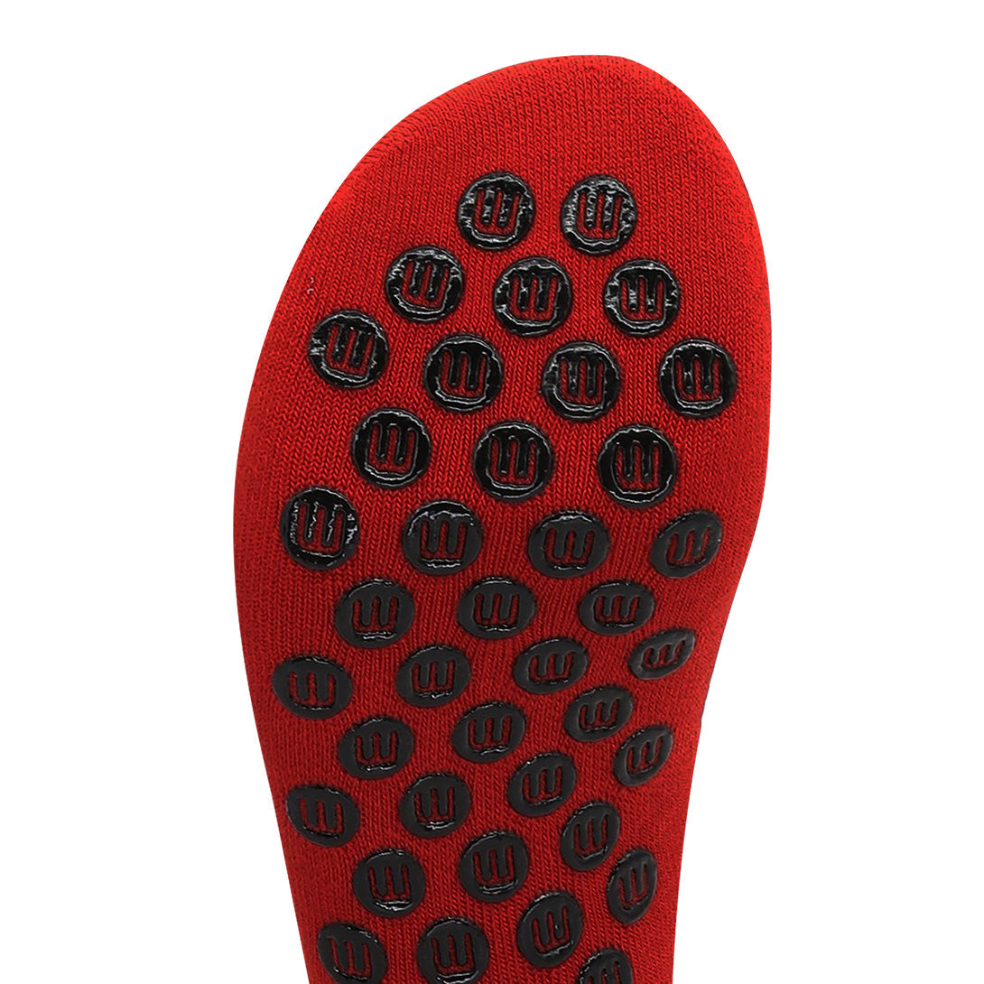 CALCETINES PATA DE CHUCHO FUT - TALLA S (ROJOS)-6