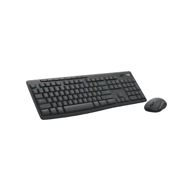 Logitech - Keyboard and mouse set - Wireless - Graphite - MK370 Combo for Business Span