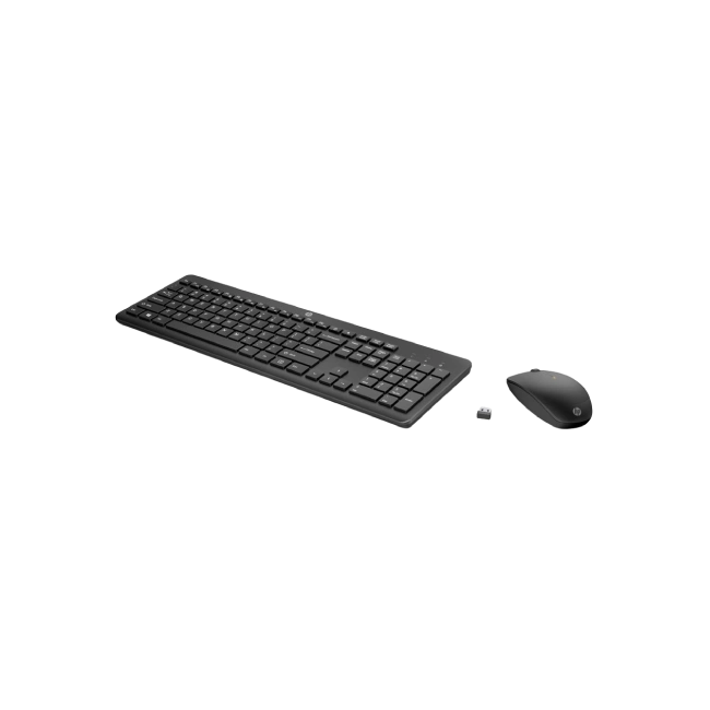 HP - Keyboard and mouse set - Wireless - Black-4