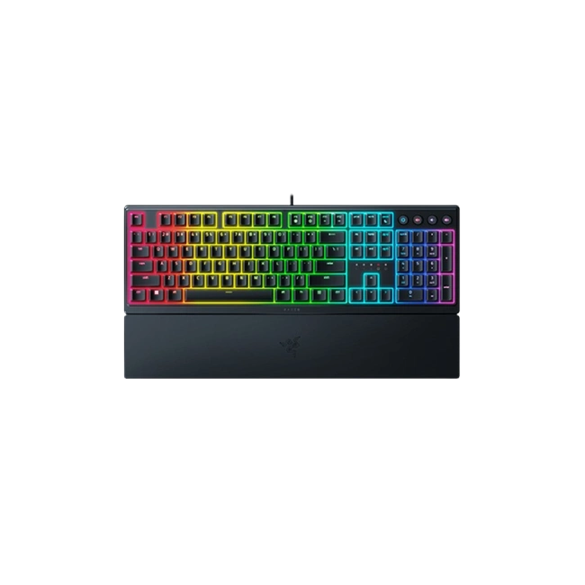 Razer Ornata V3 Tenkeyless - Teclado - TKL - retroiluminación - USB - QWERTY - EE. UU. - interruptor: Tactile - negro