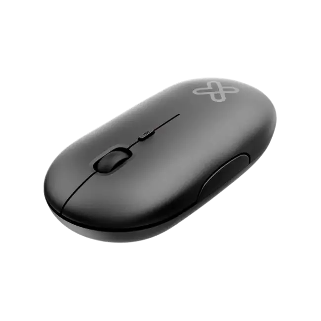 Klip Xtreme - Mouse - 2.4 GHz - Wireless - Black - Slim