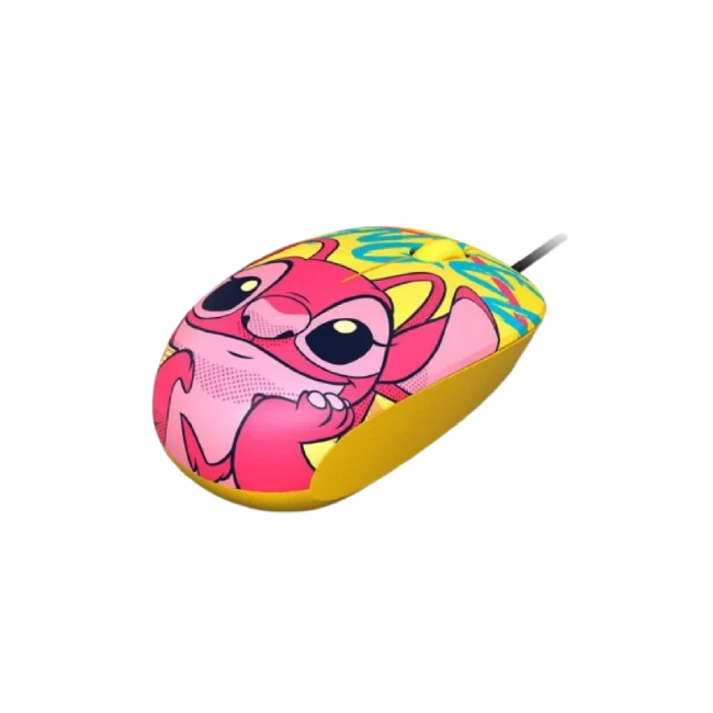 Xtech - XTM-D406ST-YL - Mouse - USB - Wired - Disney Stich Yellow-1