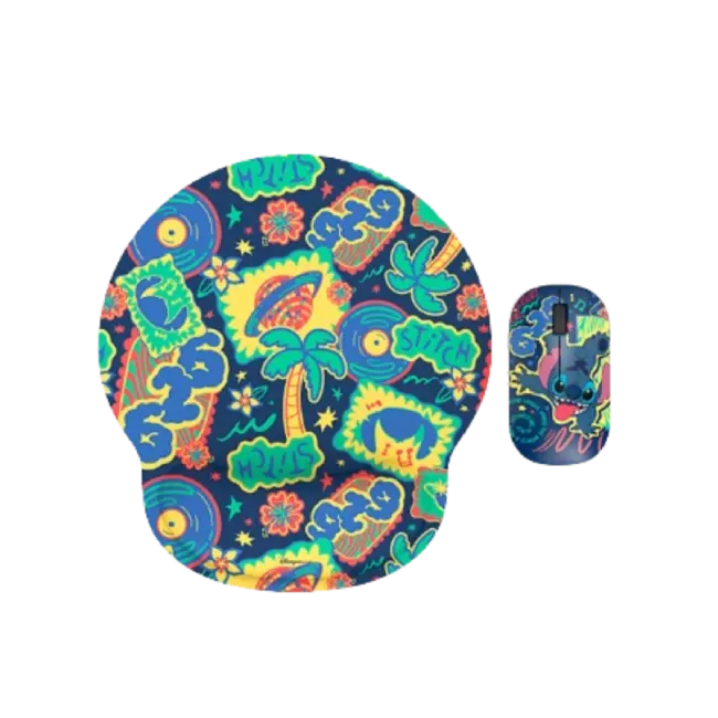 Xtech - XTM-DKT1ST - Mouse and mouse pad kit - 2.4 GHz - Wireless - Stitch KT1ST - Disney Stitch