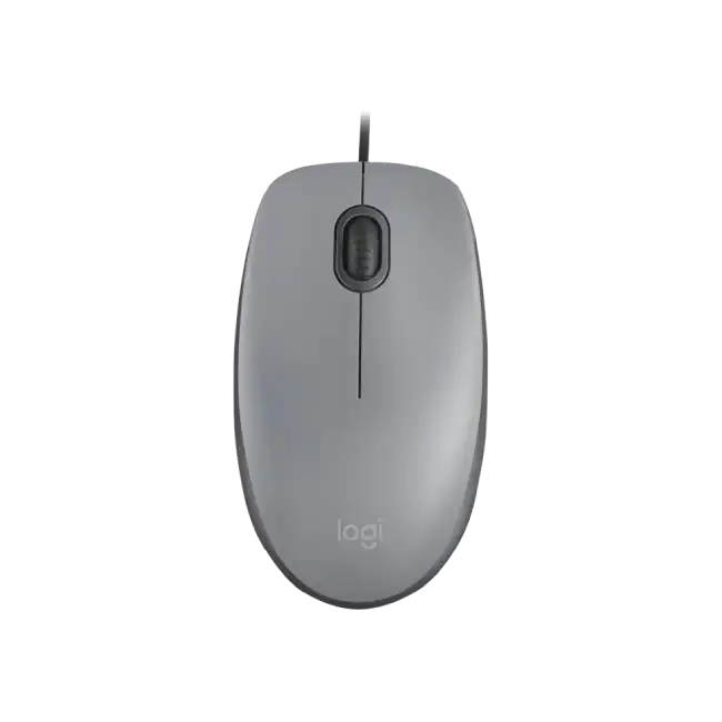Logitech - Mouse - M110 Silent- Silver-1