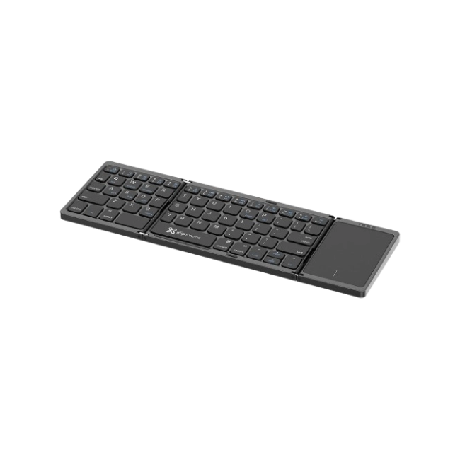 Klip Xtreme - Keyboard and Touchpad - Spanish - Wireless - Bluetooth 5.0 - Black - KCK-650S-BK-1