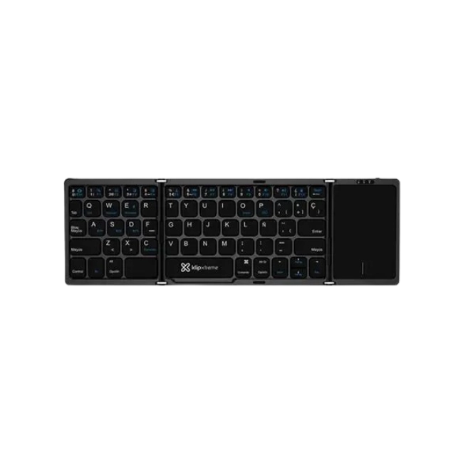 Klip Xtreme - Keyboard and Touchpad - Spanish - Wireless - Bluetooth 5.0 - Black - KCK-650S-BK-4