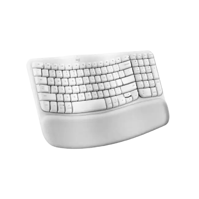Logitech - Keyboard - Wave keys - Spanish - Off white-2
