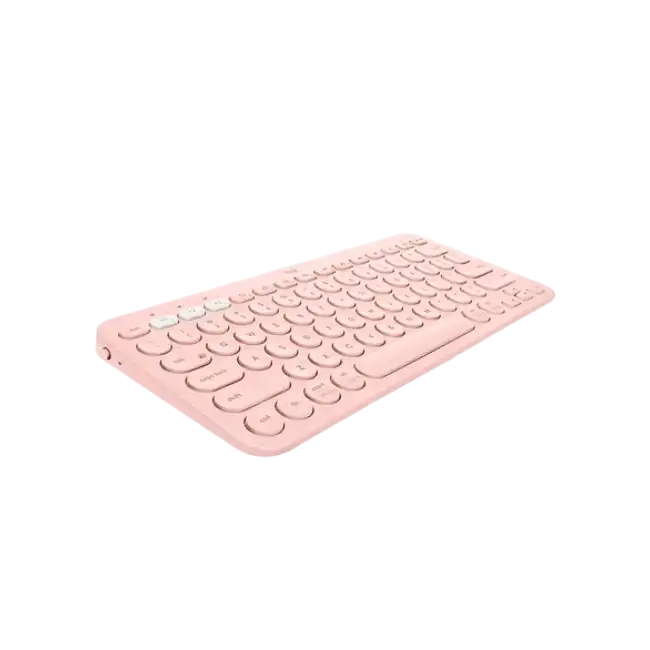 Logitech - Keyboard - Wireless - Rose - Con Bluetooth-2