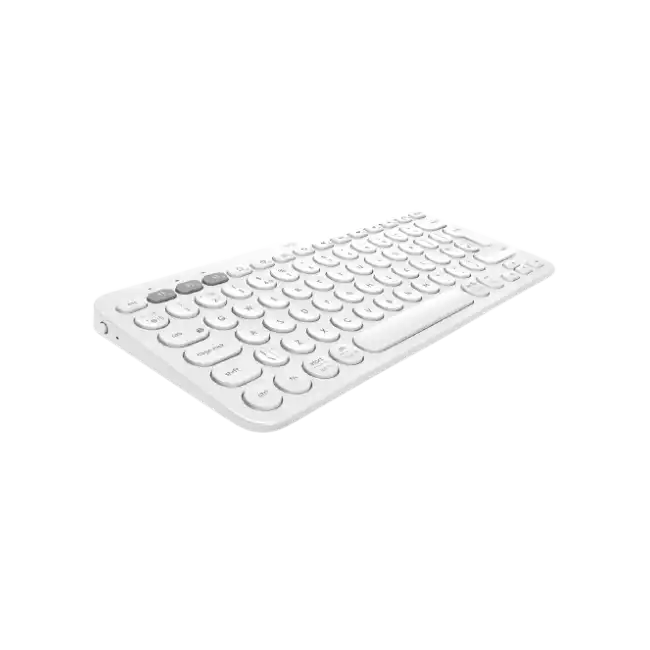 Logitech - Keyboard - Wireless - White-4