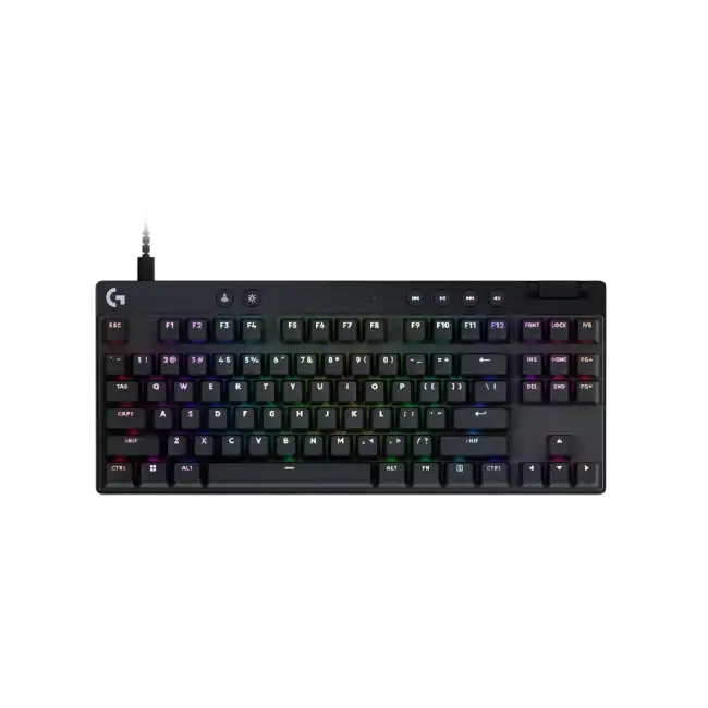 Logitech PRO X TKL RAPID - Keyboard - Wired - USB-C - Black-3