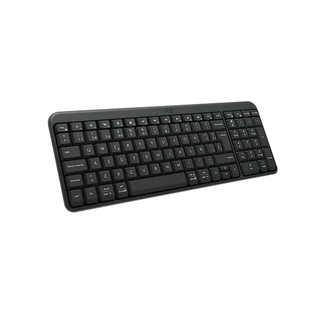 Logitech -K250 Compact Bluetooth Wireless Keyboard - Spanish - Graphite-1