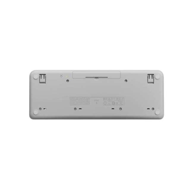 Logitech-K250 Compact Bluetooth Wireless Keyboard - Spanish Off-White