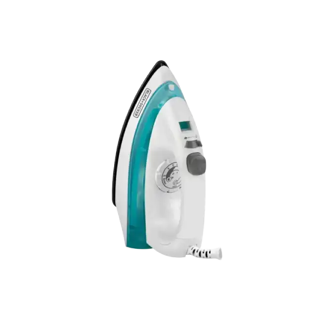 Plancha de Ropa Black+Decker IRBD100 Suela Antiadherente Color Celeste-4