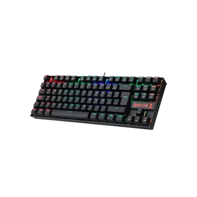 Teclado Gaming Redragon Kumara K552 USB Mecanico Español Color Negro Switch Rojo-1