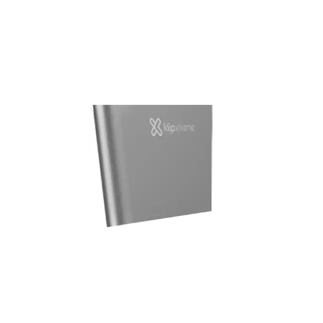 CARGADOR PORTATIL KBH-140SV 3700 MAH 2.1 A PLATEADO KLIP XTREME-3