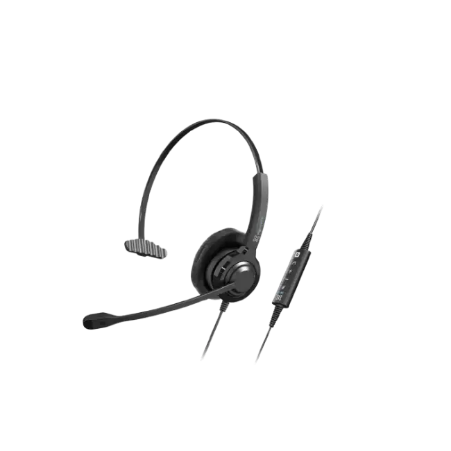 Headset Klip Xtreme KCH-901 Mono Auricular Para Empresas USB Color Negro