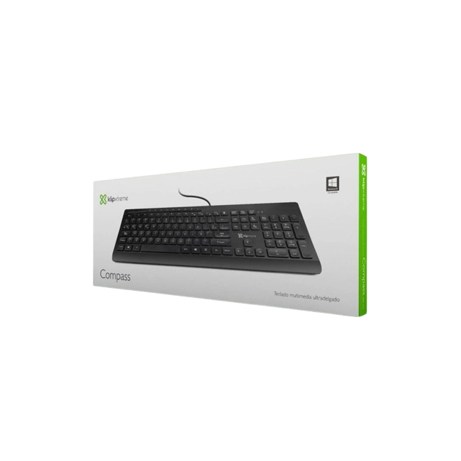TECLADO KKM-250S MULTIMEDIA ULTRADELGADO KLIP XTREME-3