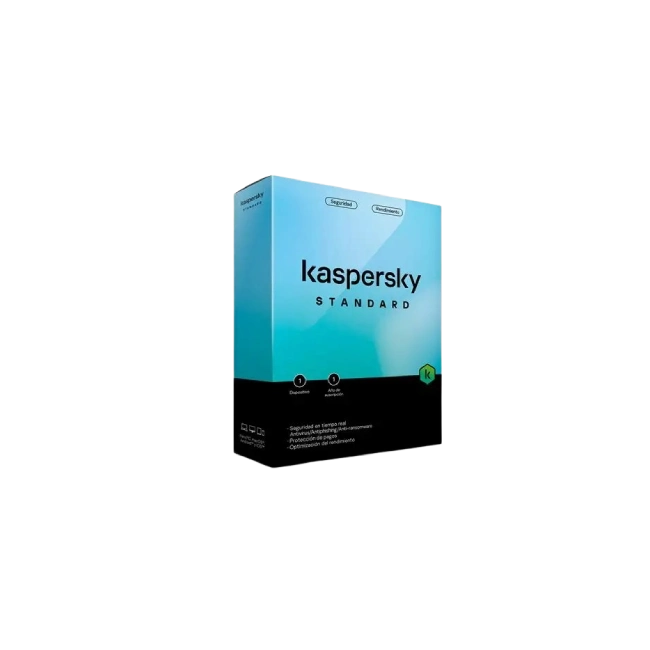 Licencia Antivirus Kaspersky Standard 1 Año 1 Dispositivo Fisica KL1041DDAFS-L-1
