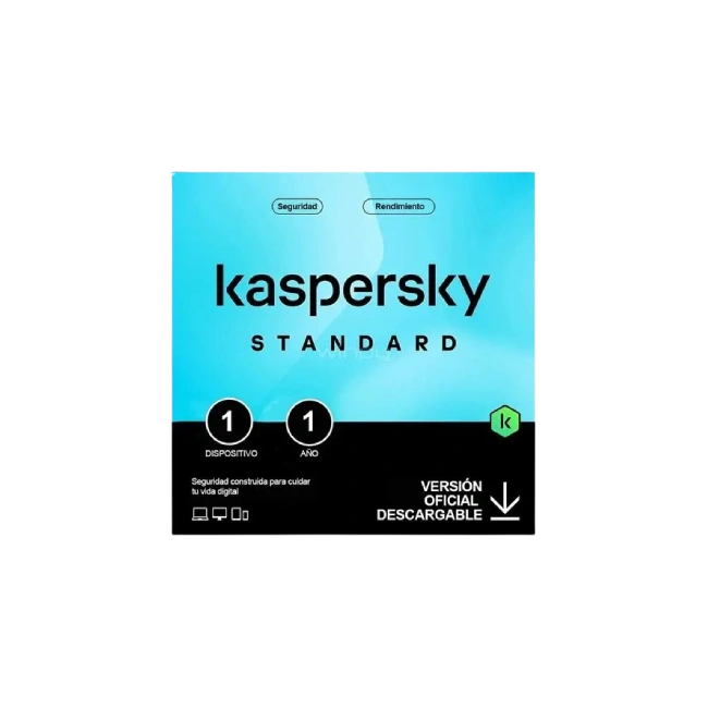 Licencia Antivirus Kaspersky Standard 1 Año 1 Dispositivo Fisica KL1041DDAFS-L-4