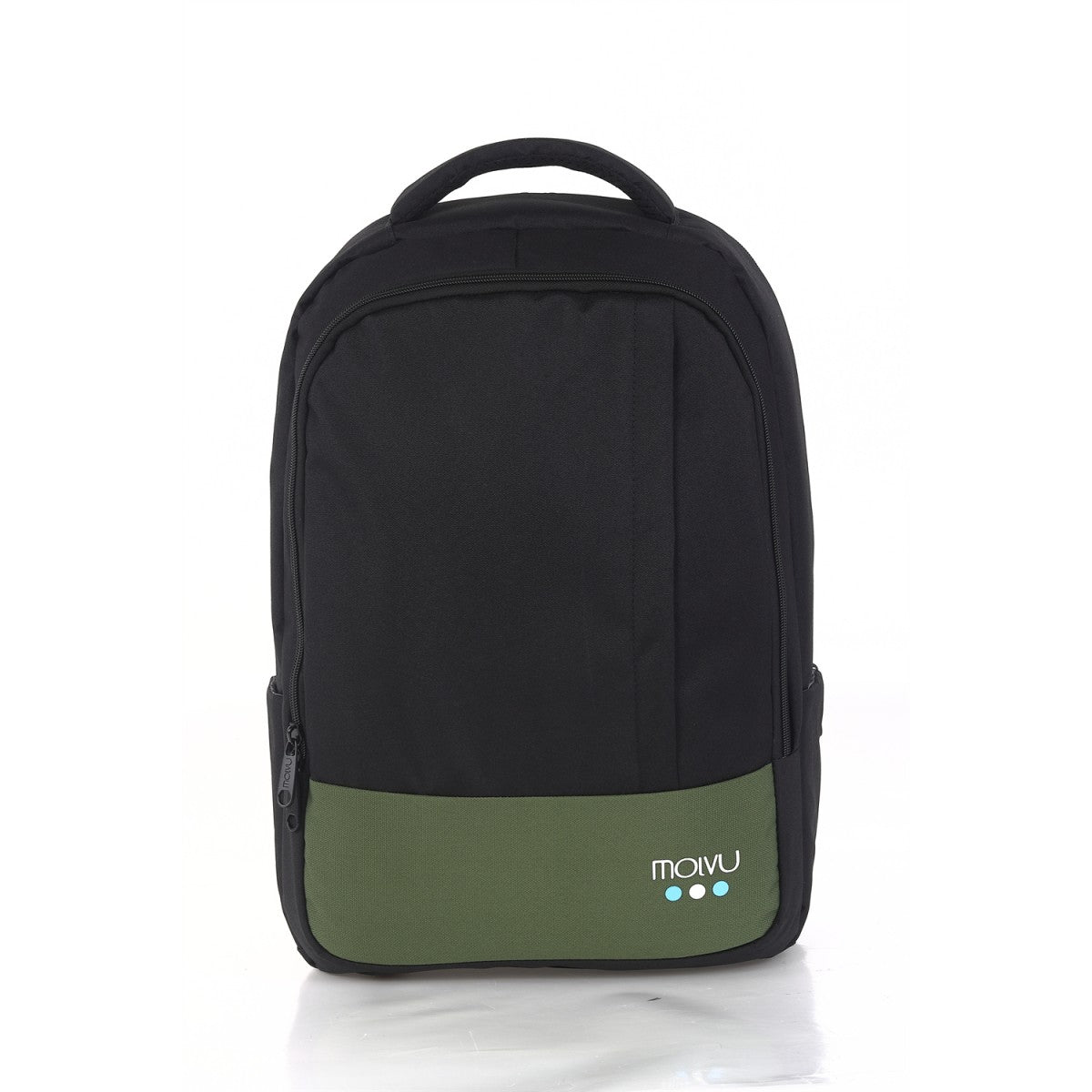 Mochila U2 Negro Verde-4