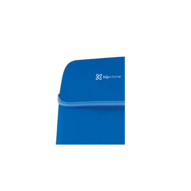 FUNDA PARA LAPTOP KNS-415BL REVERSIBLE 15.6"  AZUL KLIP XTREME-3