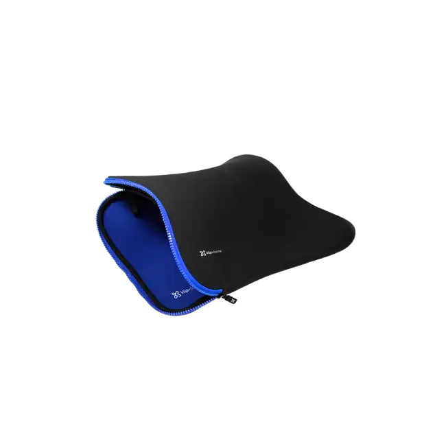 FUNDA PARA LAPTOP KSN-115BL REVERSIBLE AZUL/NEGRO KLIP XTREME-2