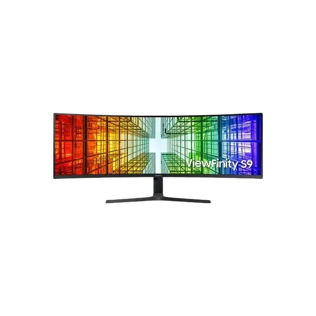 49" Curved Monitor with 32:9 Super Ultra-wide screen-1