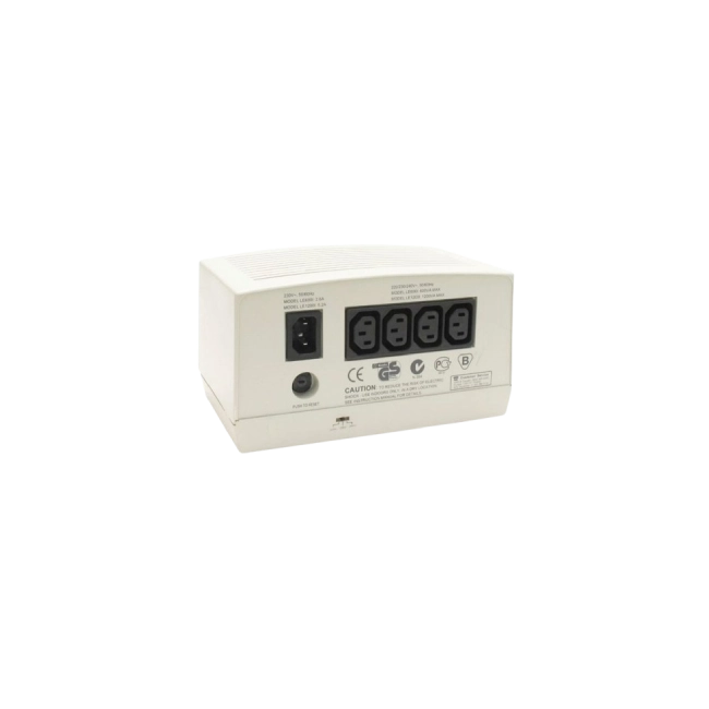 REGULADOR DE VOLTAJE 1200VA (Regulador LE1200) 220V-4