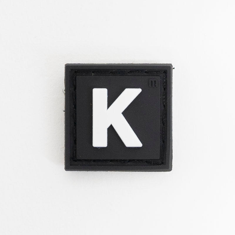 Parche letra K-1