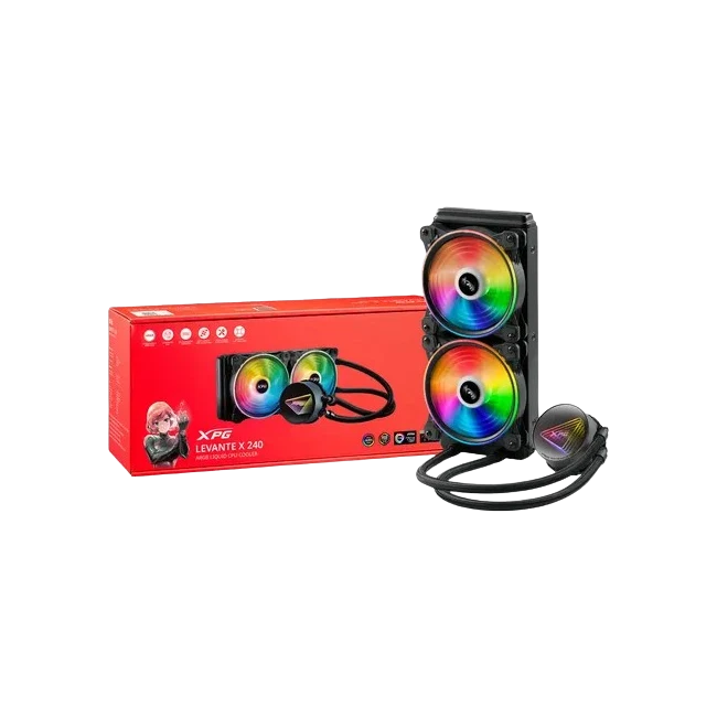 DISIPADOR ENFRIAMIENTO LIQUIDO XPG LEVANTE 240MM ARGB LED