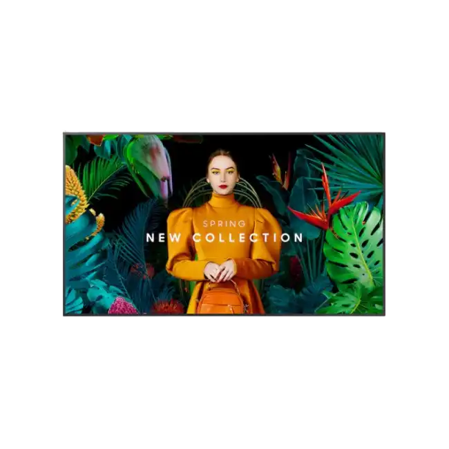 Samsung Crystal UHD QMC Pantalla Comercial LED 43", 4K Ultra HD, Negro