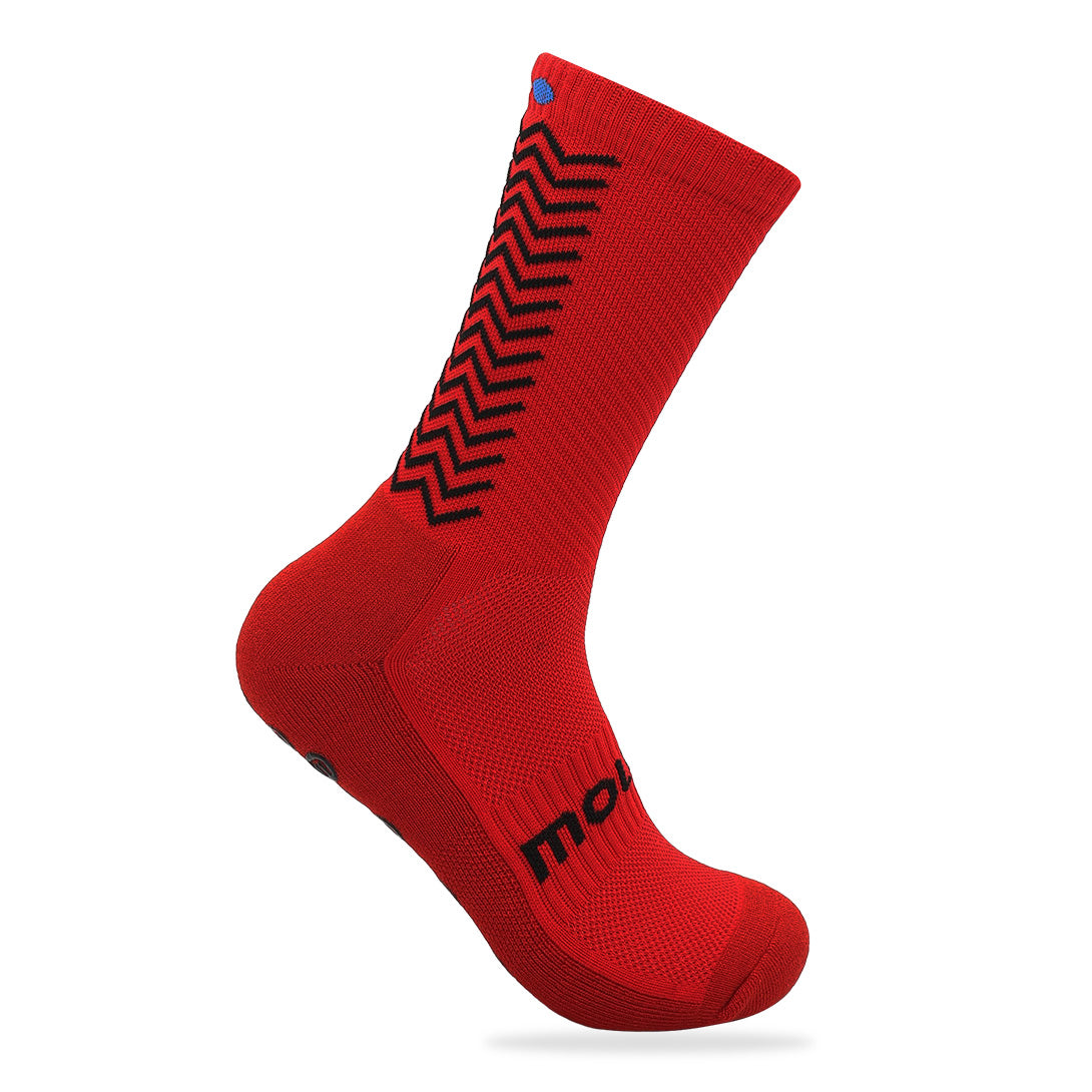 CALCETINES PATA DE CHUCHO FUT - TALLA L (ROJOS)-2