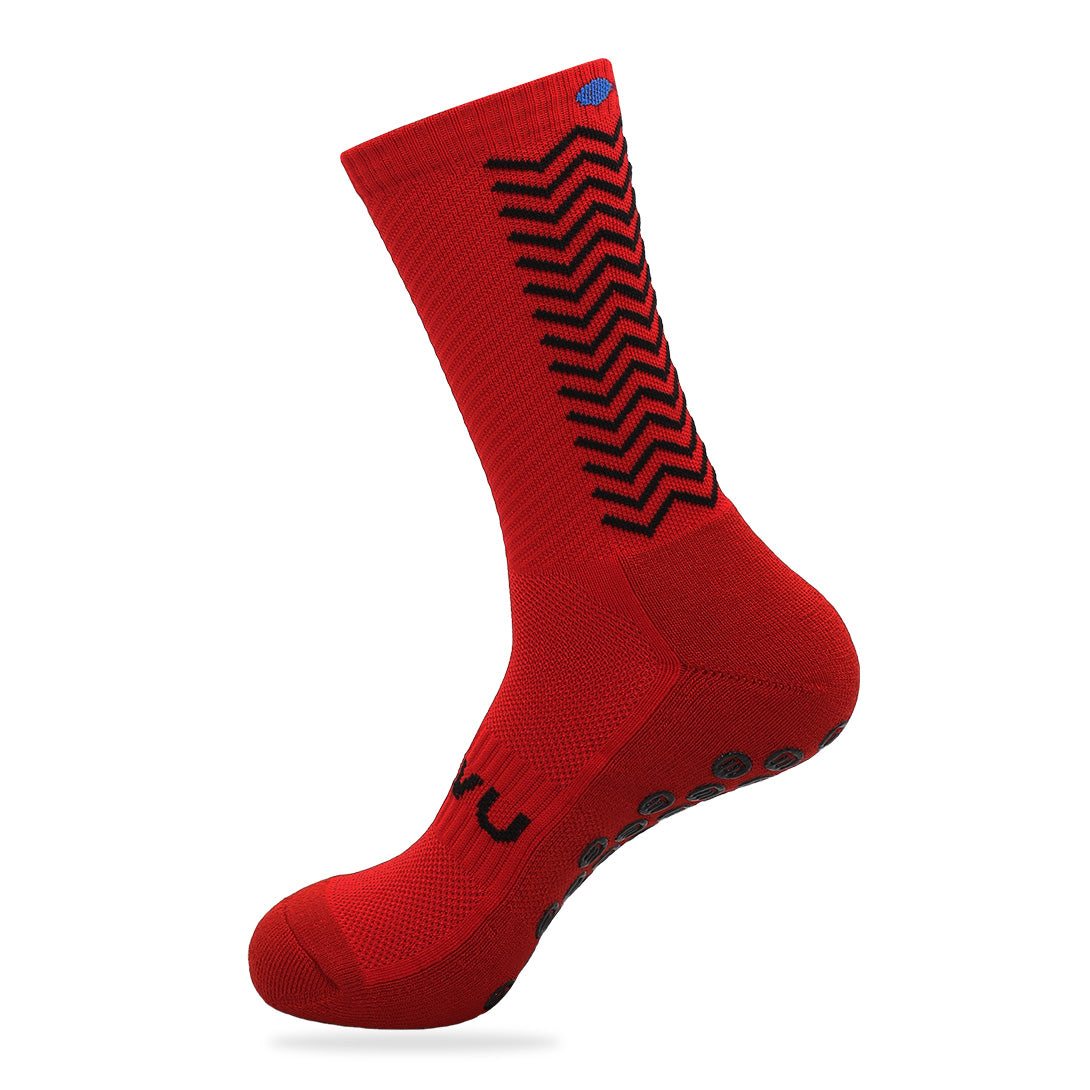 CALCETINES PATA DE CHUCHO FUT - TALLA L (ROJOS)-3