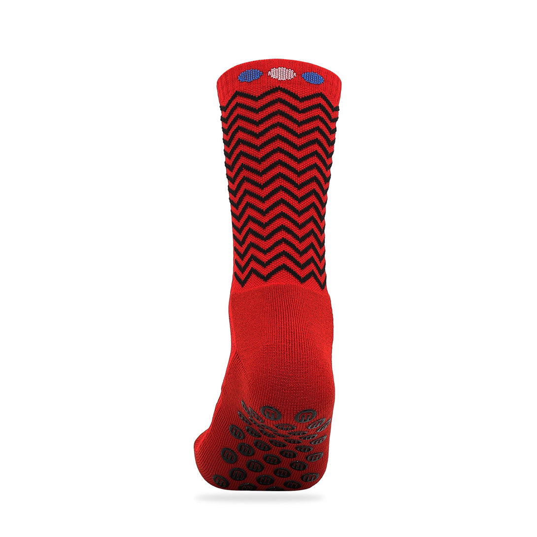 CALCETINES PATA DE CHUCHITO FUT KIDS - TALLA L (ROJOS)-5