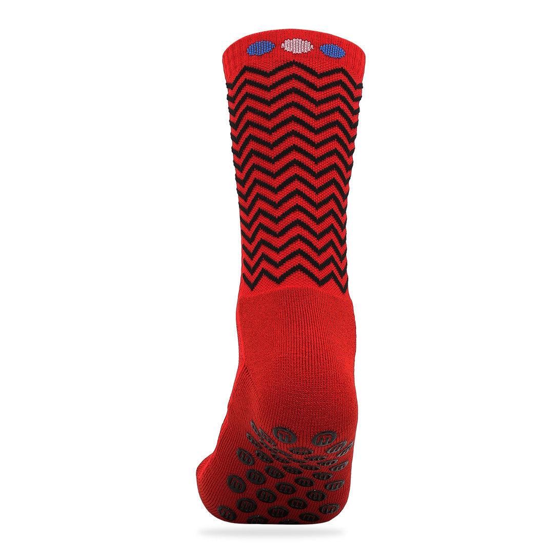 CALCETINES PATA DE CHUCHO FUT - TALLA L (ROJOS)-4