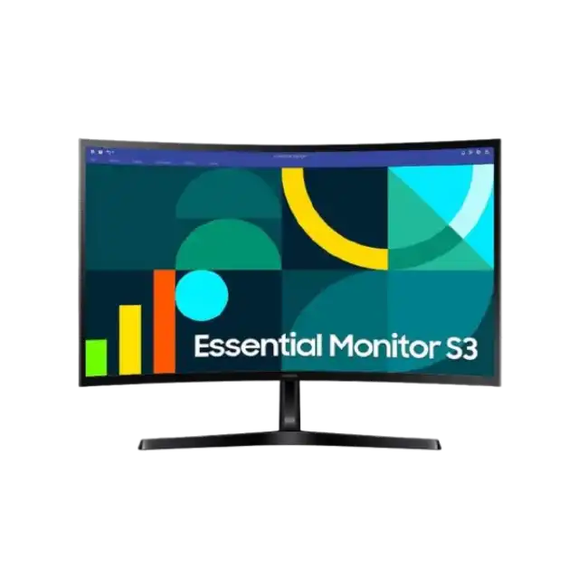 MONITOR SAMSUNG S3 CURVO 27" ESSENTIAL 100Hz 1800R-3