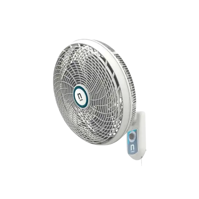 Ventilador de Pared Navia M016P con 3 Velocidades 18" Color Blanco-1