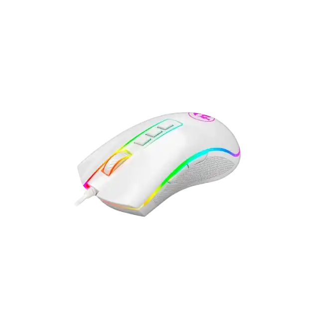 Mouse Gaming Redragon Cobra Chroma M711 RGB USB Color Blanco-2