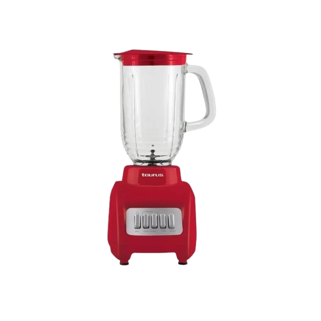 Licuadora Taurus Granite 400W Vaso de Vidrio 4 Velocidades 1 Litro