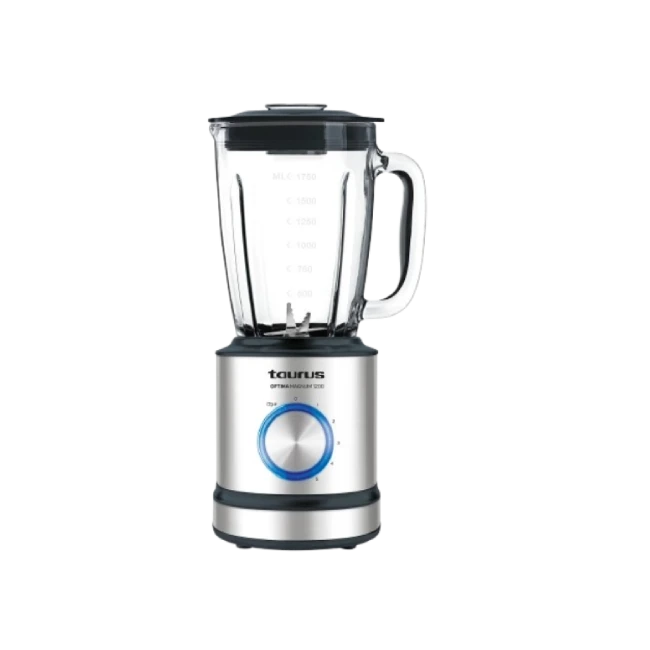 Licuadora Taurus Optima Magnum 1200 1.75 Litros 1200W Vaso de Vidrio 5 Velocidades-2