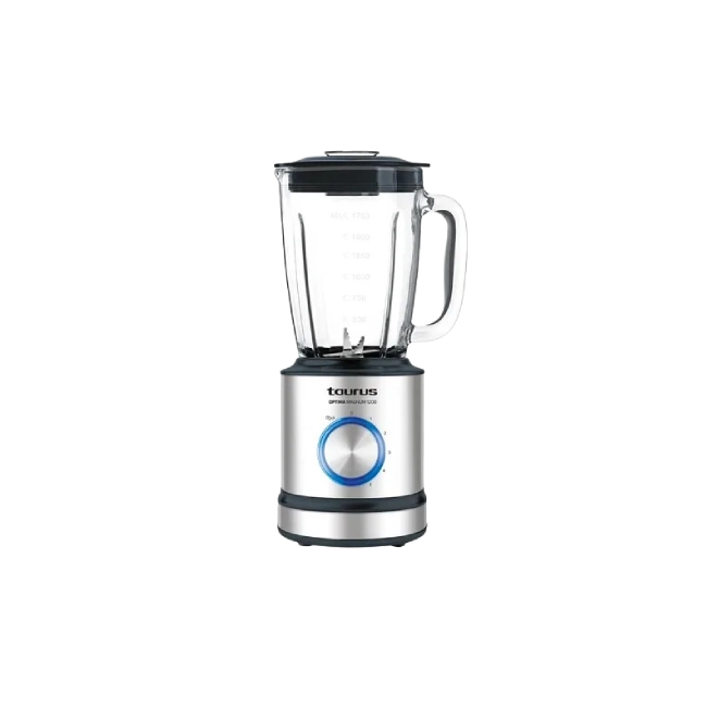Licuadora Taurus Optima Magnum 1200 1.75 Litros 1200W Vaso de Vidrio 5 Velocidades-1