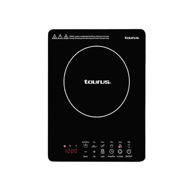 Parrilla de Inducción CookTop Taurus Uranus 2000 1250W-2