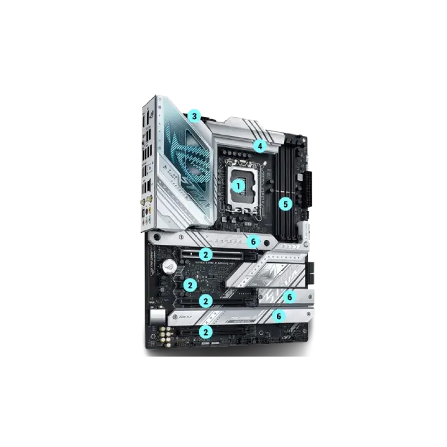 ROG - ROG STRIX Z790-A GAMING WIFI II - Motherboard - LGA 1700-4