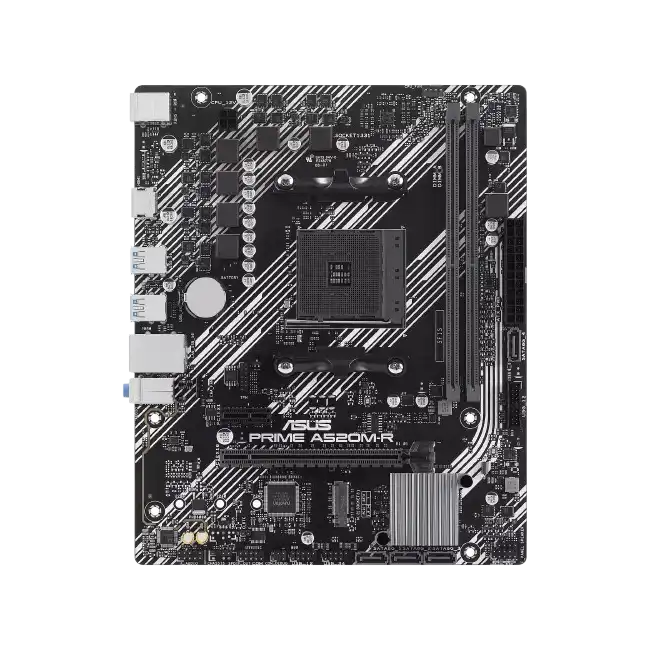 ASUS PRIME A520M-K - Placa base - micro ATX - Socket AM4 - AMD A520 Chipset - USB 3.2 Gen 1 - Gigabit LAN - Tarjeta gráfica (CPU necesaria) - HD Audio (8-canales)-3