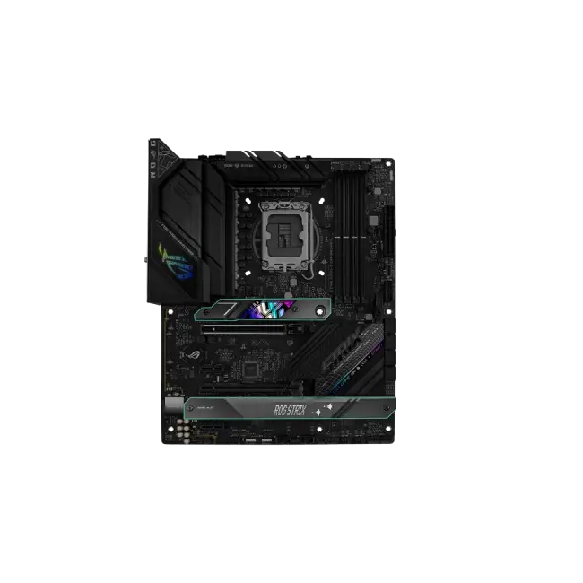 ASUS ROG STRIX B760-A GAMING WIFI - Placa base - ATX - Socket LGA1700 - B760 Chipset - USB 3.2 Gen 1, USB 3.2 Gen 2, USB-C 3.2 Gen 1, USB-C 3.2 Gen 2x2, USB-C 3.2 Gen2 - 2.5 Gigabit LAN, Wi-Fi 6E, Bluetooth - Tarjeta gráfica (CPU necesaria) - HD Audio (8-