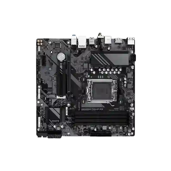 Gigabyte - B650M D3HP - Motherboard - Micro ATX - Socket AM4 - AMD B650 - para Ryzen 5 / para Ryzen 3 / para Ryzen 7 - None