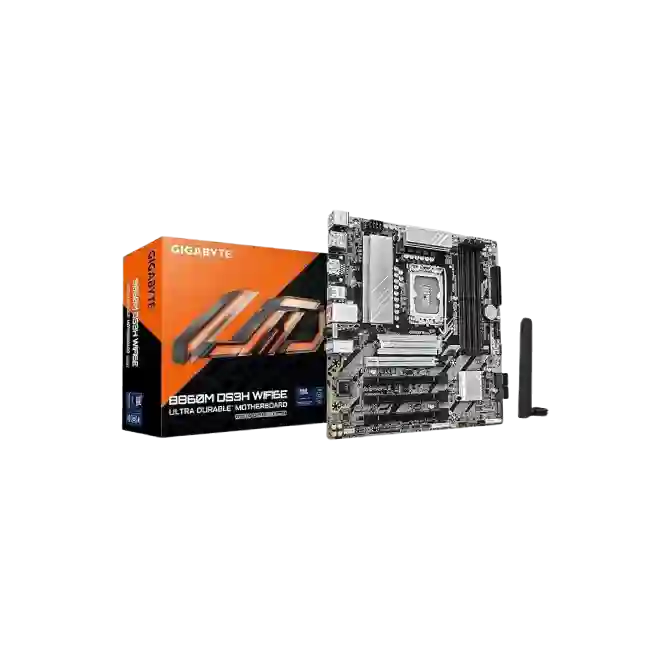 Gigabyte - Motherboard - GB B860M D3HP DDR5 4 DIMM Sock-1