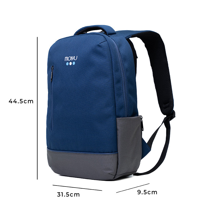 Mochila U4 Azul Gris-7