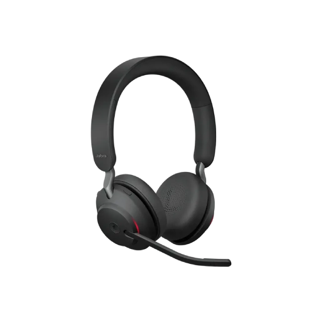 Jabra Evolve2 65 UC Stereo - Auricular - en oreja - Bluetooth - inalámbrico - USB-A - aislamiento de ruido - negro-1