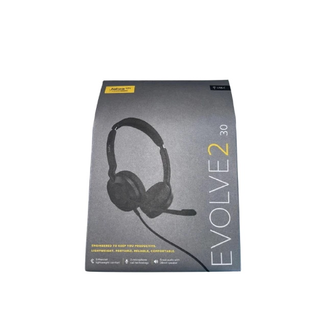 Jabra - Headphones - Evolve2 30 USB-1